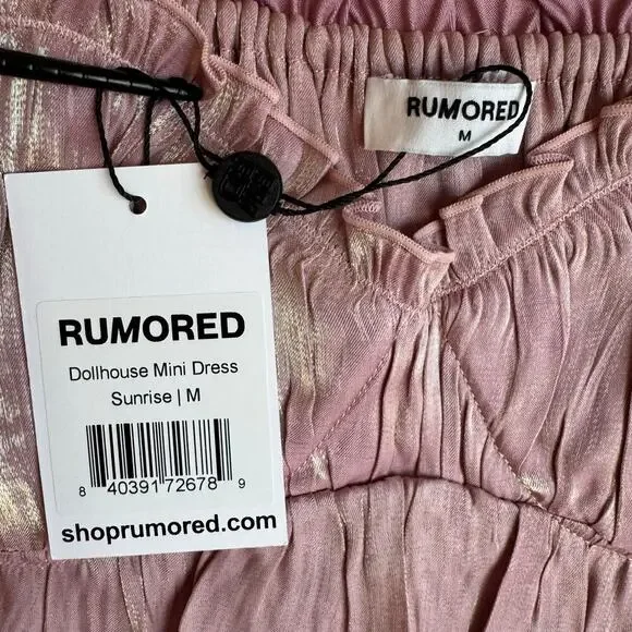 NEW Rumored Dollhouse Mini Dress - Picture 4 of 14